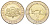 Латвия 2 лата 1999 корова KM 38 биметалл UNC 4654-744