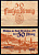 Гемюнден-на-Майне (Бавария) 50 пфеннигов 1921 бумага UNC (пресс) 7555-51-4-2