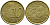ИСПАНИЯ 10 ЕВРОЦЕНТОВ 2002 KM 1043 латунь 4391-155