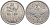 Французская Новая Каледония 2 франка 1977  KM 14 алюминий  UNC  4610-511