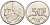 БЕЛЬГИЯ 50 ФРАНКОВ 1989 BELGIE, БОДУЭН I (1951-1993) KM 169 никель 4383-942