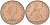Великобритания 1 пенни 1964 Елизавета II (1952-2022) KM 897, Spink 4157 бронза 4165-1122