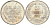 Россия для Финляндии 25 пенни 1917 S, временное правительство, без короны KM 19, Биткин 2 серебро aUNC 4580-1237