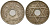 Британская Западная Африка 1/2 пенни 1947 H, Георг VI KM 18 медно-никель 25-1023
