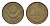 СССР 1 копейка 1991 М Y 126a латунь UNC 4684-557