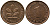 ФРГ 1 ПФЕННИГ 1986 D KM 105, J.380 сталь плакированная медью 96-1122