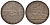 Сьерра-Леоне 10 центов 1791 рукопожатие, лев KM 3 серебро 00-812-41