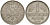 ФРГ 1 марка 1956 D KM 110, J. 385 медно-никель 4159-1032