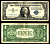 США 1 доллар 1957 Серия A, Джордж Вашингтон Pick 419 a бумага 2119-22-1-1