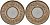 Британская Индия 1 пайс 1944 Георг VI (1936-1952) KM 533 бронза 33-1121