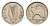 Ирландия 3 пенса 1965 заяц KM 12a медно-никель 4687-935