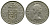 Великобритания 1 шиллинг 1956 Елизавета II (1952-2022), Шотландский герб KM 905, Spink 4148 медно-никель 4384-624