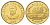 Парагвай 100 гуарани 1993 KM 177a сталь плакированная латунью UNC 4624-157
