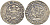 Польша 1/2 гроша (полугрош) 1524 Сигизмунд I Старый (1506-1548), вес 0,97 гр. серебро 1517-225