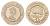 Гибралтар 20 пенсов 2006 300 лет захвату Гибралтара KM 1048 медно-никель UNC 3459-1212