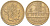 Франция 10 франков 1979 тип Матье KM 940, Le Franc 365.13-14 никель латунь 215-744