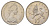 Великобритания 10 пенсов 1973 Елизавета II (1952-2022) KM 912, Spink 4231 (F1) медно-никель UNC 4628-821
