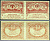 Россия 40 рублей 1917 сцепка из 2 банкнот Pick 39, Горянов 1.23.3 бумага 8614-10-3-1
