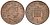 Великобритания 1 пенни 1998 Елизавета II (1952-2022) KM 986, Spink 4710 (B5) сталь плакированная медью 4609-539