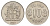 Исландия 10 крон 1980 KM 15 медно-никель UNC 4646-1215
