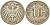 ГЕРМАНИЯ 10 ПФЕННИГОВ 1896 A KM 12, J. 13, Weege 8 медно-никель 261-1257