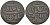 Британская Индия, Бенгальское президентство 1 пайс ND (1821-1827) Шах Алам II KM 28 медь 63-847