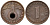 Германия 1 рейхспфенниг 1938 D KM 89, J. 361 бронза 4567-1058
