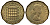 Великобритания 3 пенса 1967 Елизавета II (1952-2022) KM 900, Spink 4153 никель латунь 4538-1146