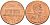 США 1 ЦЕНТ 1996 D, ЛИНКОЛЬН KM 201b цинк плакированный медью UNC 63-331