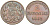 Бавария 2 пфеннига 1862 Максимилиан II (1848-1864) KM 472 медь 201-1027