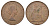 Великобритания 1 пенни 1961 Елизавета II (1952-2022) KM 897, Spink 4157 бронза 4661-836