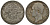 БЕЛЬГИЯ 20 САНТИМОВ 1853 BELGES, W PERIODS KM 19 серебро 3896-925