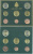 Ватикан евронабор из 8 монет 2005 Папа Иоанн Павел II, в оригинальном буклете KM MS 111 биметалл UNC 1-5-3-12