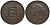 Джерси 1/13 шиллинга 1866 Виктория (1837-1901) KM 5 бронза 650-324