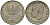 Греция 2 драхмы 1967 Константин II (1966-1973) KM 90 медно-никель 4138-1211