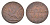 Росток 1 пфенниг 1824 AS, Адам Шиллер (1815-1824) KM 135 медь 1528-614