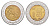 Мексика 5 песо 2003 Mo KM 605 биметалл UNC 4637-654