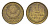 СССР 1 копейка 1991 М Y 126a латунь UNC 4684-554