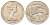 Новая Зеландия 20 центов 1972 Елизавета II (1952-2022), птичка киви KM 36 медно-никель 4699-1114