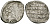 Русское Царство копейка 1547-1584 Иван IV Васильевич, Псковский  монетный двор, 0,67 ГР ГиК №93 серебро 262-515