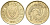 Кипр 1 цент 1996 птичка KM 53.3 никель латунь 4567-418