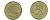 ФИНЛЯНДИЯ 50 ПЕННИ 1964 S KM 48 алюминиевая бронза 80-441