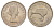 Новая Зеландия 1 флорин = 2 шиллинга 1963 Елизавета II (1952-2022), птичка киви KM 28.2 медно-никель UNC 4650-815