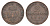 Пруссия 2 пфеннига 1861 A, Вильгельм I (1861-1888) KM 481, Jaeger 51, AKS 107, Olding 425 медь 4651-235