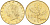 Италия 20 лир 1994 R, дубовый лист KM 97.2 алюминиевая бронза  UNC  4594-923