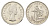 ЮАР 1 шиллинг 1953 Елизавета II (1952-2022) KM 49 серебро UNC 1525-413