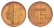 Нидерланды 5 центов 1994 Беатрикс (1980-2013) KM 202 бронза UNC 4684-1235