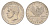 Греция 1 драхма 1971 Константин II (1966-1973), чёрные полковники KM 98 медно-никель UNC 4669-145