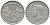 Великобритания 6 пенсов 1949 Георг VI (1936-1952) KM 875, Spink 4110 медно-никель 100-1068