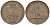 Бельгия 2 сантима 1870 Леопольд II (1865-1909) KM 35.1 медь 4615-656